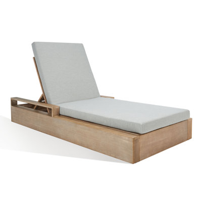 LANAI WOOD CHAISE LOUNGE CHAIR