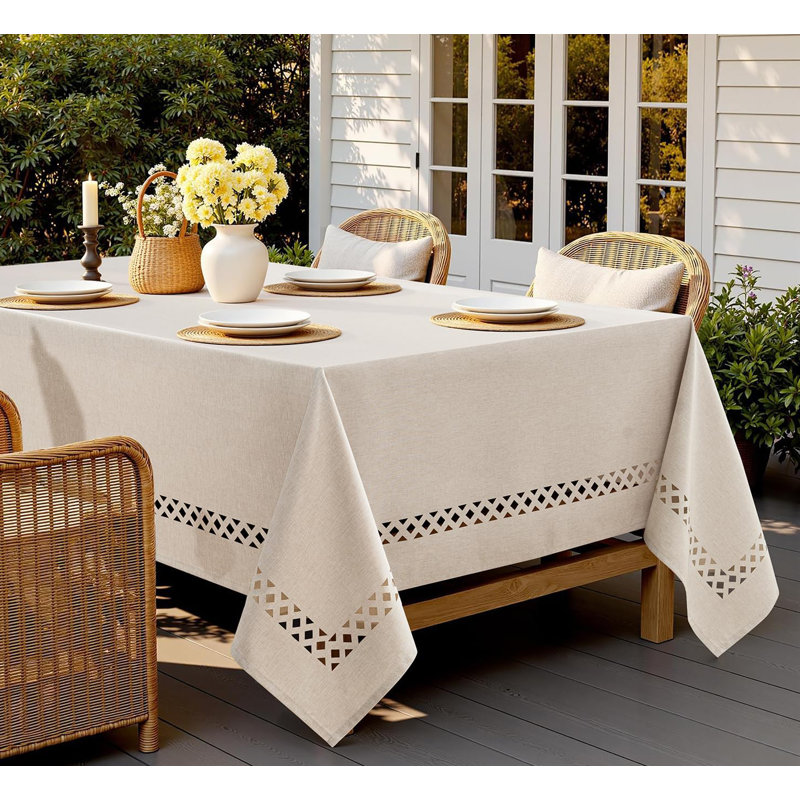 Nappe 60 po x 84 po Farmhouse, Beige