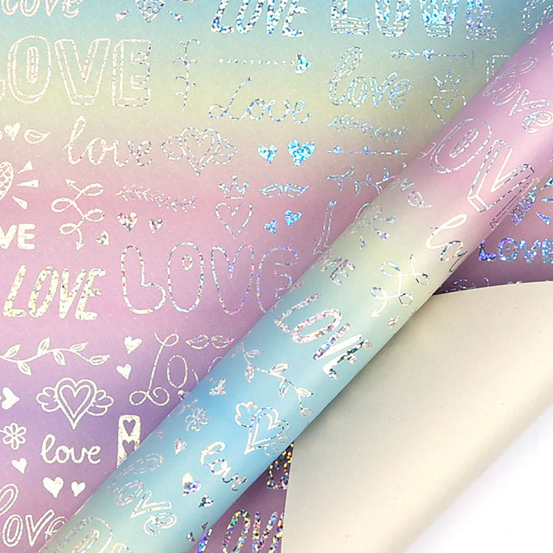 Rouleau de papier cadeau de fête festive, B