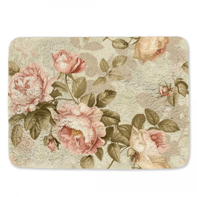 Marlayna Microfiber / Microsuede Non-Slip Bath Mat