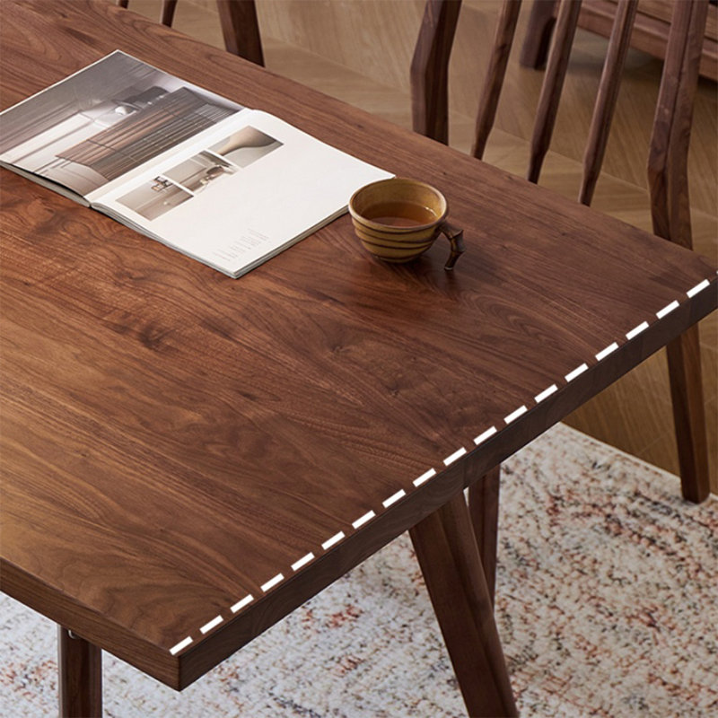 Ensemble de table multifonctionnel en bois massif, H 29,52 po x L 78,74 po x l 35,43 po