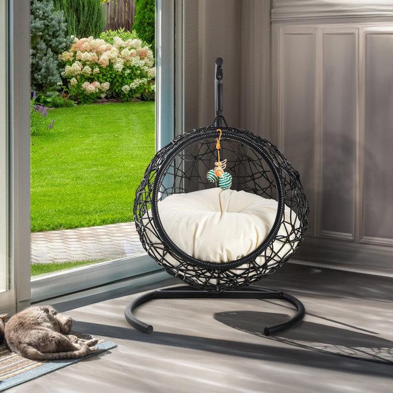 Lit pour chien Douglus Polyester Nest, Noir