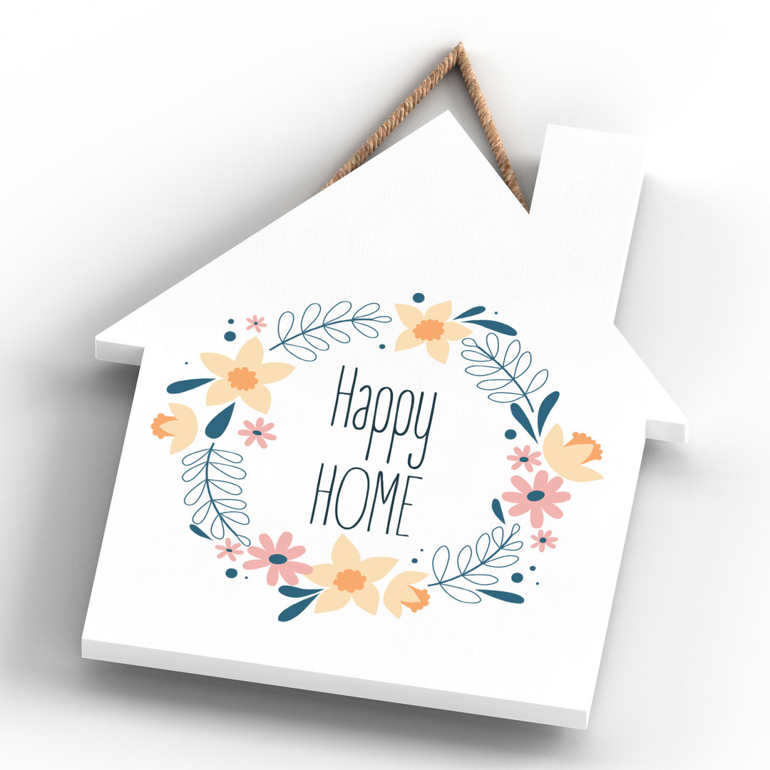 HAPPY HOME MED HOUSE PLAQUE WG - Image 2