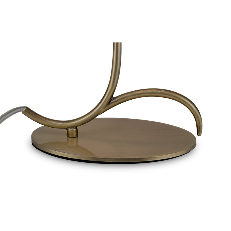 Downridge Metal Table Lamp, Antique Brass