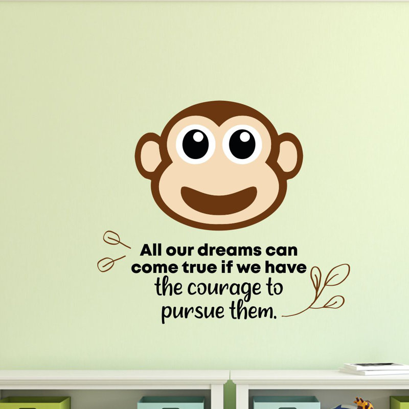 Text & Numbers Wall Decal, 30" H x 30" W