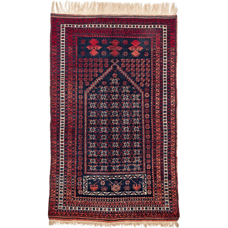 Tapis bleu marine Oliveri