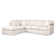 Ellora Upholstered L-Shaped Sectional