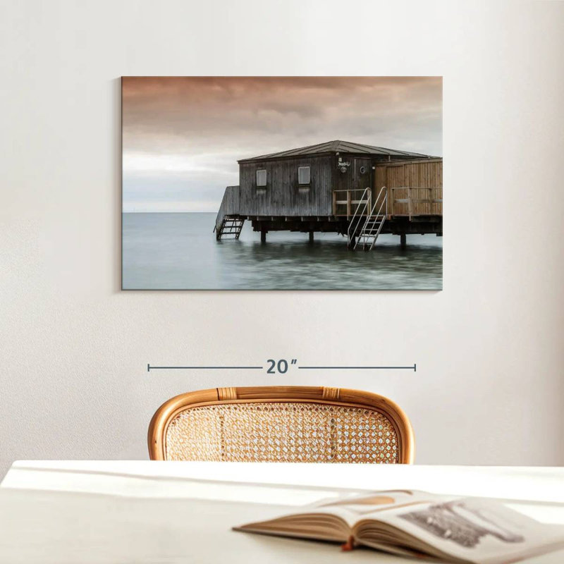 Lilie Wooden Bath House, 16" H x 24" W
