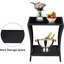 Tables d'appoint d'extérieur en rotin d'osier, table de bout pour patio avec rangement en rotin-180152925-180152921