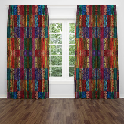 Semi Sheer Curtain Pair