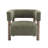 Lejon Boucle Upholstered Accent Chair With Rubberwood Legs-112296351-112296353
