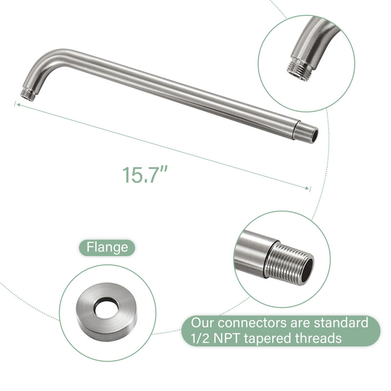 Complete Shower System with Rough in-Valve