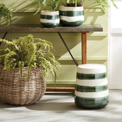 Handmade Seagrass Planter Set