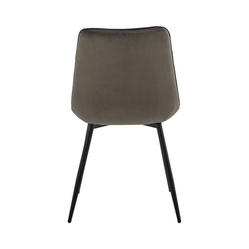 Naema Upholstered Dining Chair, Dark Grey