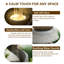 Marelin Hand Crafted Weather Resistant Floor Fountain with Light