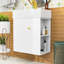 Meuble-lavabo 21,6 po avec lavabo en céramique-821159938