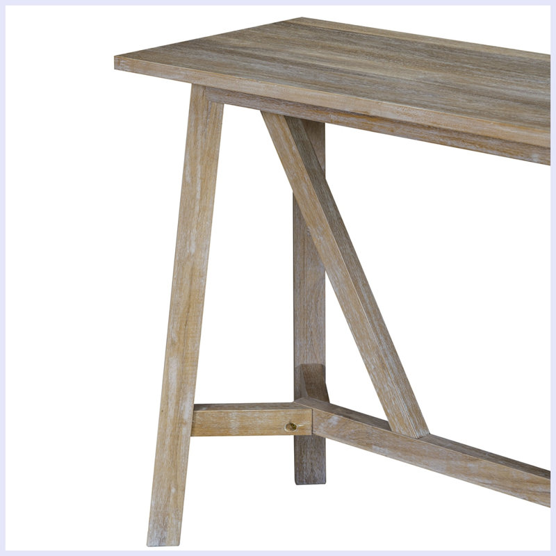 Ensemble de table de salle à manger en bois 4 pièces Casterton avec 3 tabourets rembourrés, mobilier de cuisine polyvalent