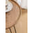 Foldable Round End Table with Solid Wood Tray Top, Portable Camping Side Table, Multi-functional Plant Stand, Nightstand-218515877