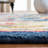 Ozella Hand Tufted Wool/Cotton Oriental Rug in Ivory/Navy-1160576191
