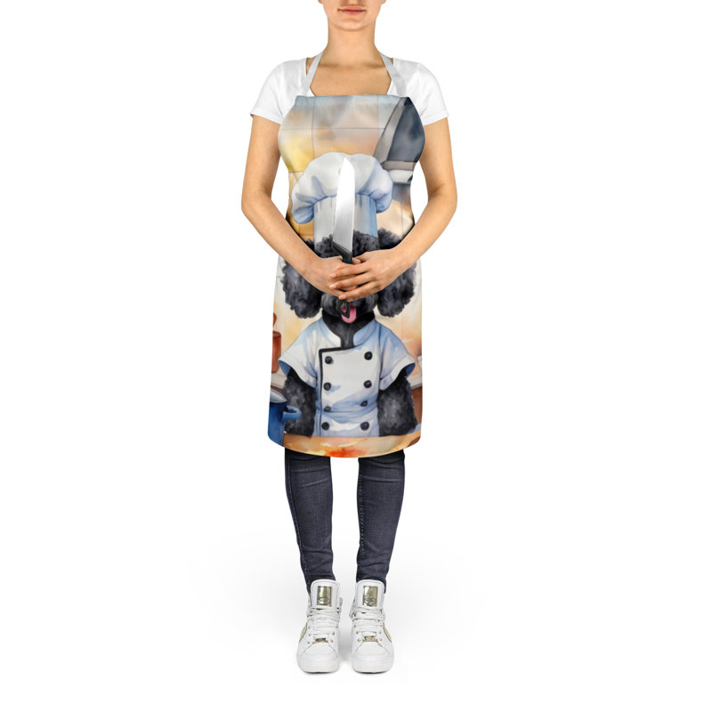 No Pattern Bib Apron