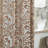 Floral Bari Gauze Window Drapes Privacy Grommet Curtains Panels Light Filtering Drape (Set of 2)-254498479