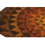 Vintage Swedish Rya Rug, Brown And Rust Scandinavian Medallion - Rug & Kilim