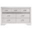 Commode 9 tiroirs à motif étincelant avec poignées en métal-639947536