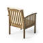 Chaise de patio pour l'extérieur avec coussins-36741476