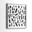 Série ABSTRACT DLxxvi - reproduction encadrée de qualité supérieure - prête à être accrochée - aucun clou requis-1507979347-1507979356