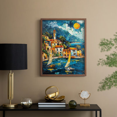 NAUTICAL Series DLxxxix, reproduction encadrée - bois massif