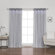 Loar Room Darkening Thermal Grommet Curtain Panels