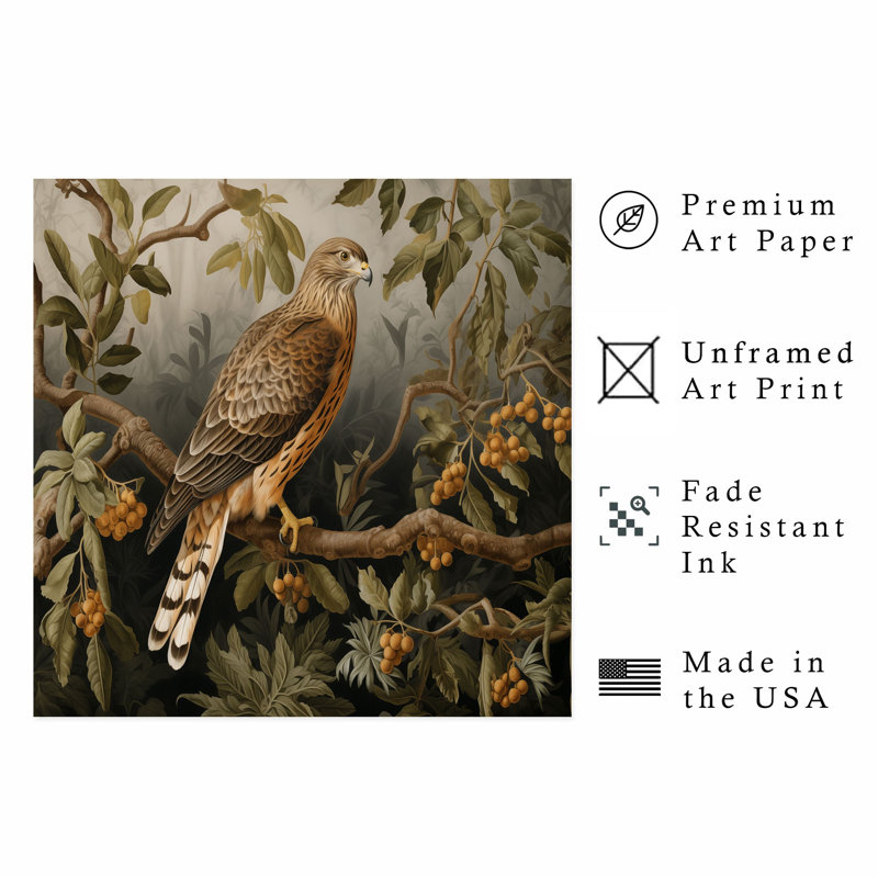 Animaux, animaux, William Morris, H 20 po x l 20 po