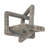 Decorative Interlocking Marble Sculpture Figurine For Home Decor - Modern Geometric Knot Statue Decorations For Living Room And Table Styling - Beige