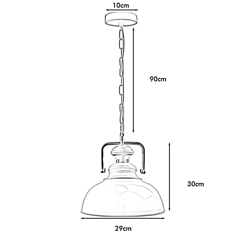 Lockett 1 - Light Satin Nickel Pendant, Satin Nickel