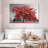 " Red Tree Canvas Print "-1316477801