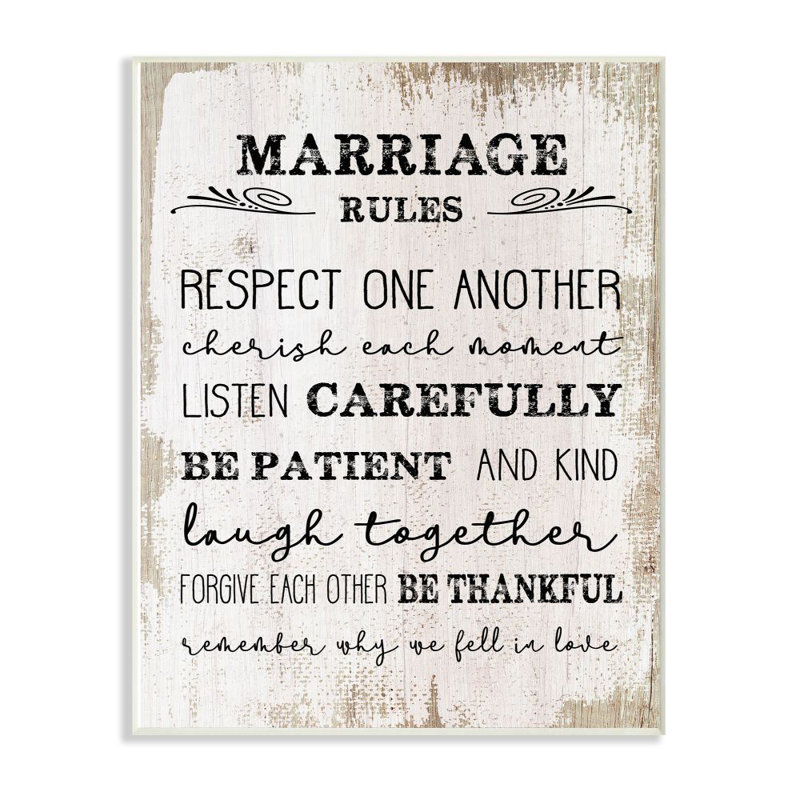 « mariage rules », art de texture, H 18 po x l 12 po x P 0,5 po, Plaque murale