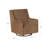Lural Swivel Brown Rocker Chair
