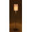 62"H Grey/White Retro Floor Lamp