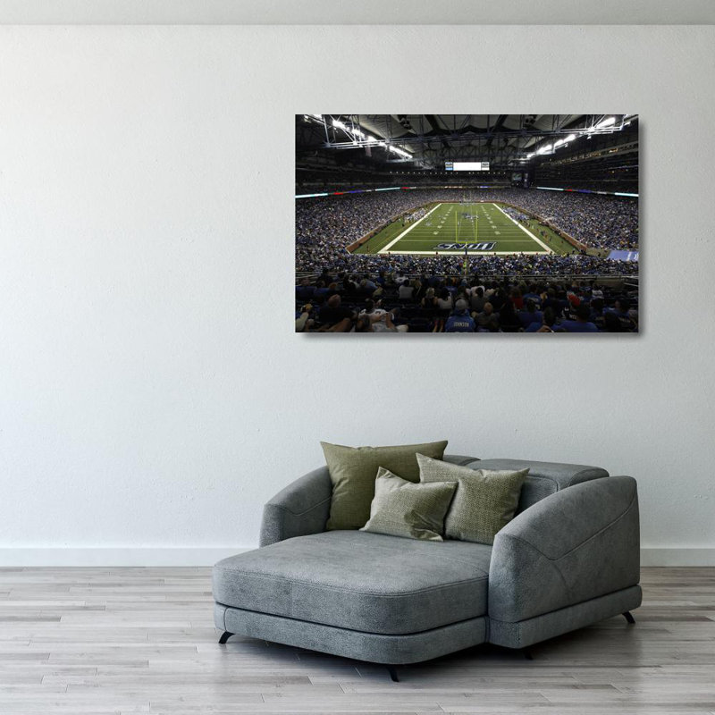 Ford Field, H 25 po x l 40 po
