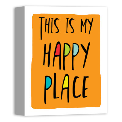 Daisie My Happy Place Rectangle Art