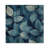 Minimalism Azure Leaves Harmony II - Leaves  Wood Wall Decor - On Natural Pine Wood-1513929462