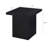 Exeter Black Square End Table
