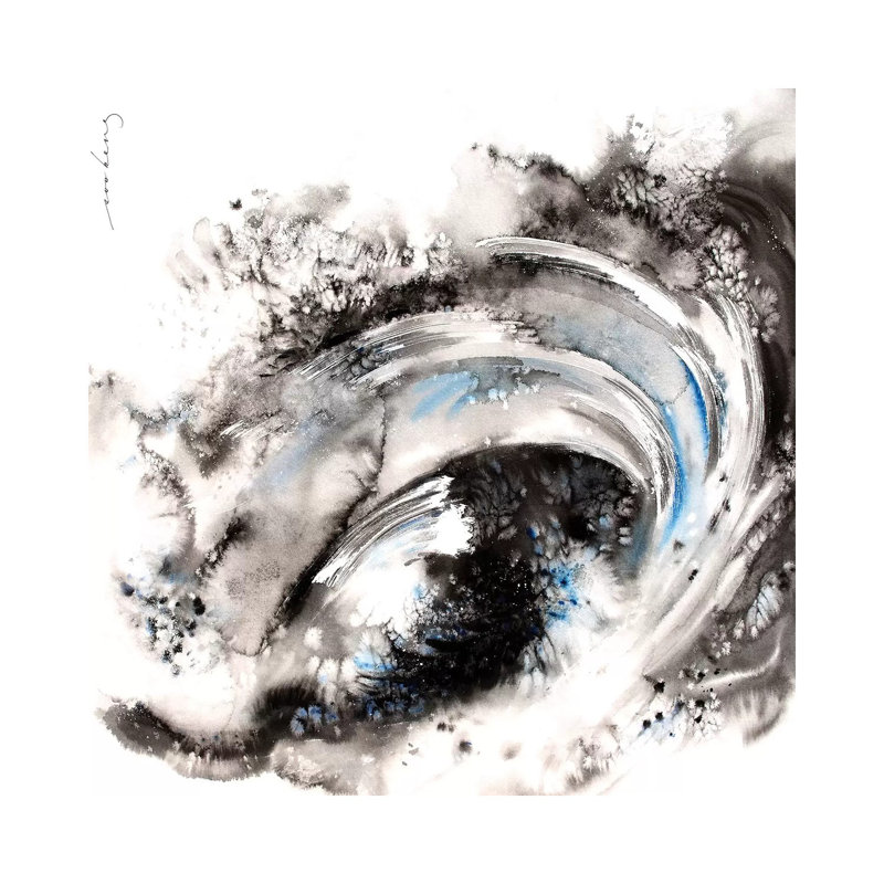 Roaring Waves I by Soo Beng Lim - Wrapped Canvas Gallery-Wrapped Canvas Giclée, 30.48 cm H x 30.48 cm W
