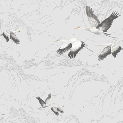 SAMPLE-Laura Ashley Animalia Wallpaper Roll