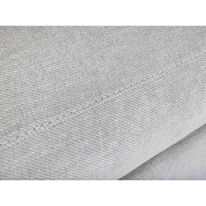 Benehaley Upholstered Swivel Barrel Chair, Light Gray 