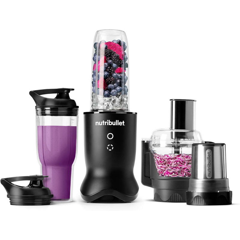 Système de cuisine Nutribullet Ultra Plus + 3-1, Noir
