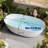 65" x 31.5" Freestanding Solid Surface Soaking Stone Resin Bathtub, Thick Edge Tubs with Overflow, Pop-up Drain-121906561