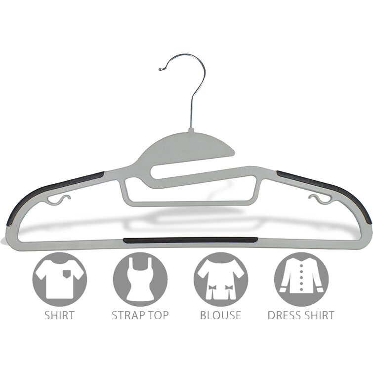 Hanger Organizer, Multifunctional Premium Plastic Hangers, S Shape Opening,  360 Swivel