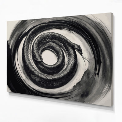 Art animalier sur toile, faune noire