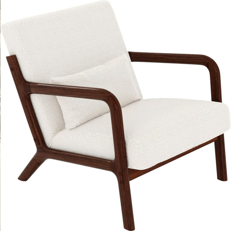 Fauteuil d'appoint ergonomique MidCentury